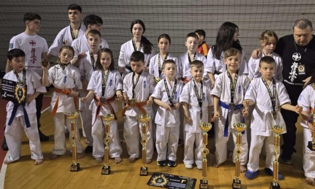 Karatiştii de la Nippon Budo Sport şi Palatul Copiilor, 17 medalii la „The Lions Cup”, Giurgiu