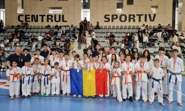 Karatiştii de la Nippon Budo Sport şi Palatul Copiilor, 38 de medalii la „Turneul Naţional Open de Karate Kyokushin”