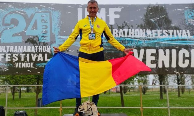 Sorin Andrici, medalie de aur la Ultramaratonul din Veneţia