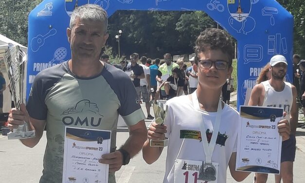 Atletul Matei Ştefan Vasiliu: „Practic atletismul de doi ani şi pot spune că a devenit un mod de viaţă pentru mine”