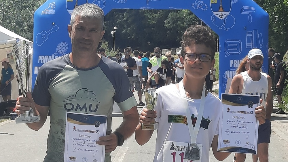 Atletul Matei Ştefan Vasiliu: „Practic atletismul de doi ani şi pot spune că a devenit un mod de viaţă pentru mine”