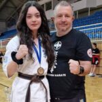 Karatista Delia-Andreea Covrig: „Îmi doresc mult să iau examenul de centură neagră”