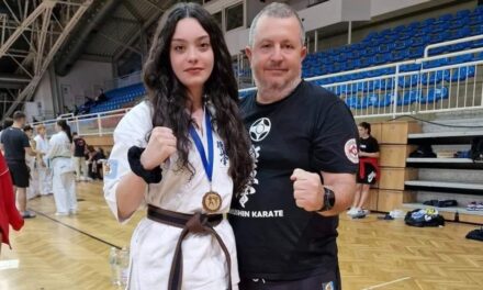 Karatista Delia-Andreea Covrig: „Îmi doresc mult să iau examenul de centură neagră”