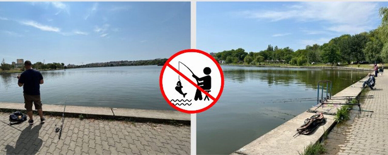 Lacul Ciuperca igienizat, pescuitul restricţionat!