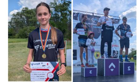 Raluca Rotaru şi Silvian Poida, campioni naţionali la Cros Duatlon