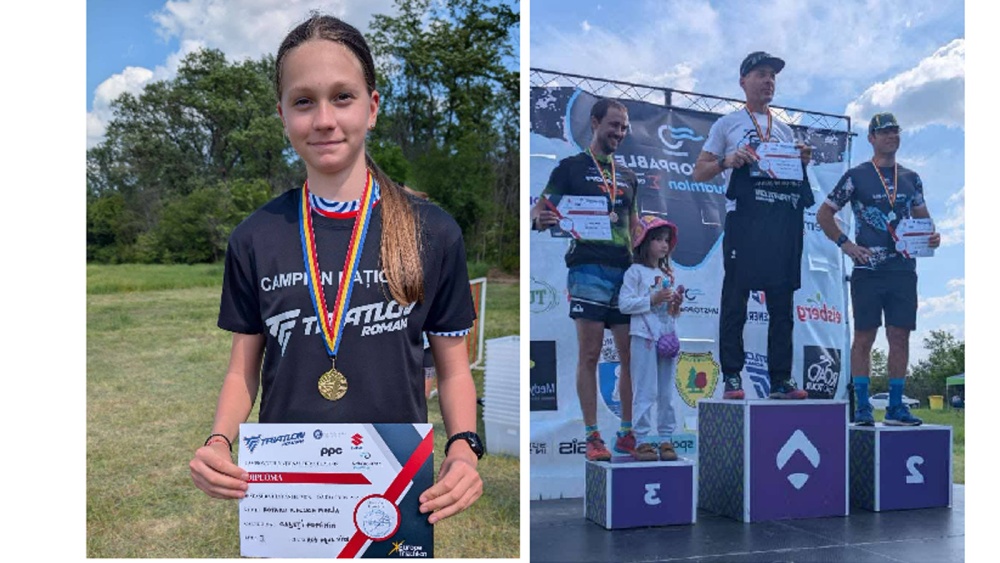 Raluca Rotaru şi Silvian Poida, campioni naţionali la Cros Duatlon