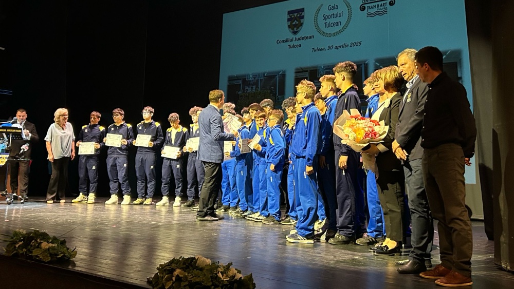 Peste 100 de sportivi și antrenori premiați la Gala Sportului Tulcean 2025