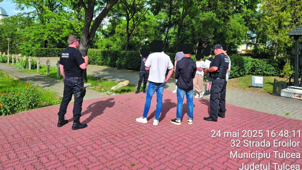 Cruce vandalizată în Cimitirul Eroilor