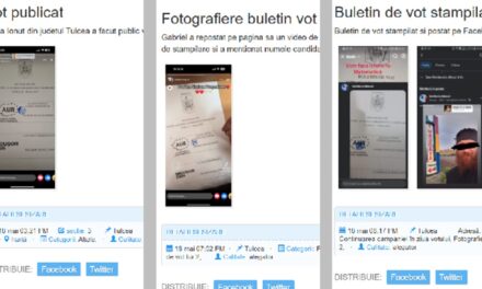 Poliţiştii au constatat patru incidente electorale la Tulcea