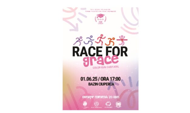„Race for Grace” – Alergare colorată pentru un scop caritabil organizată de elevii Colegiului Naţional „Spiru Haret” 