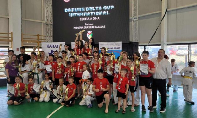 Danube Delta Cup International, ediţia a XI-a: 70 de medalii pentru karatiştii Nippon Budo Sport şi Palatul Copiilor Tulcea