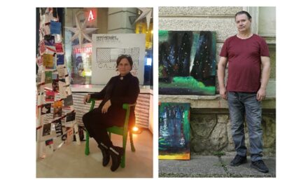 Expoziţia de grafică şi pictură Interferenţe a artiştilor Mariea Petcu Chioibaş şi Ilie Chioibaş la Muzeul de Artă