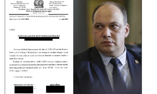 Fostul procuror Gheorghe Popovici, anchetat de DNA pentru obţinere de foloase necuvenite