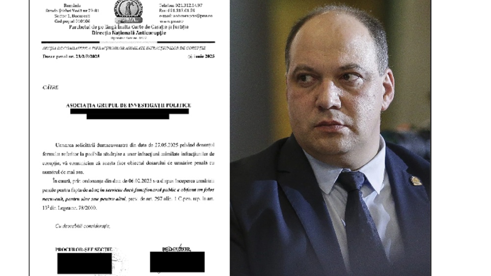 Fostul procuror Gheorghe Popovici, anchetat de DNA pentru obţinere de foloase necuvenite