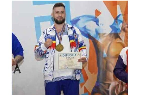 Luptătorul Iulian Iacoblev: „Sportul de contact necesită un angajament serios”
