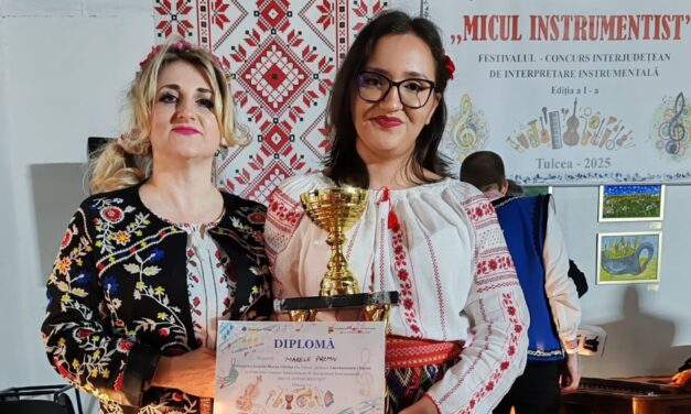 Maria-Ionela Gheba din Tulcea, marea câştigătoare a Festivalului- Concurs „Micul Instrumentist”