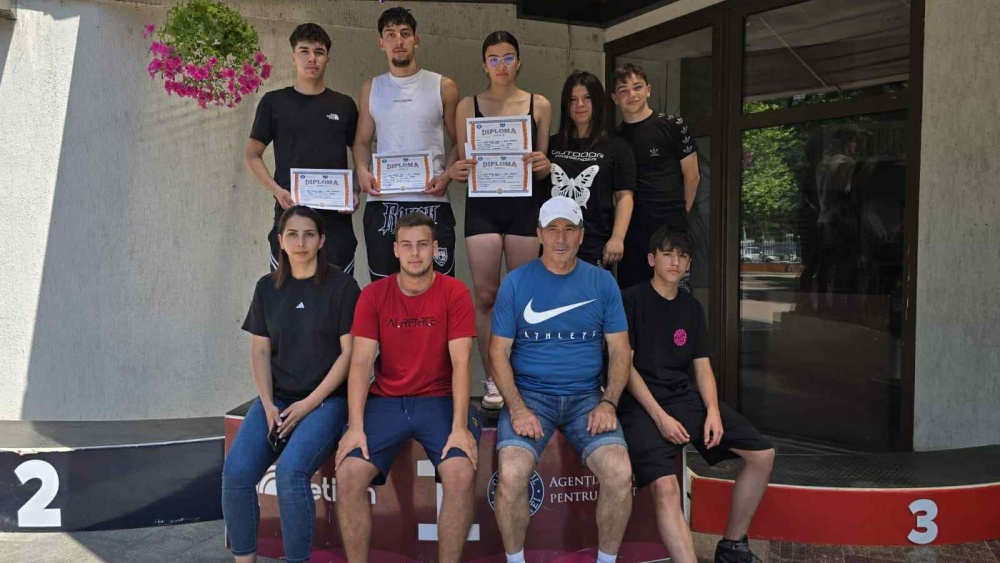 Cinci medalii pentru atleţii CSS din Turcoaia la Campionatul Naţional de Atletism şi Campionatul Naţional Şcolar