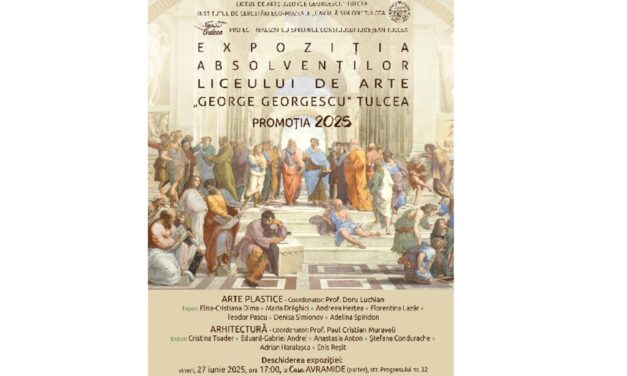 Expoziţia Absolvenţilor Liceului de Arte Tulcea – promoţia 2025, vineri, la Casa Avramide