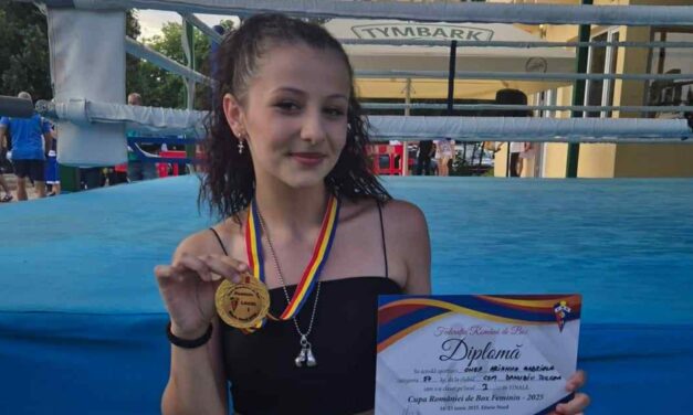 Pugilista Arianna-Gabriela Onea: „Am fost determinată să practic acest sport din dorinţa de a slăbi”