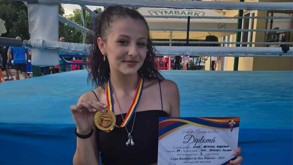 Pugilista Arianna-Gabriela Onea: „Am fost determinată să practic acest sport din dorinţa de a slăbi”