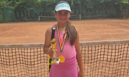 Tenis: Karina Stănoiu, de la „Le Pelican Sportif”, două medalii de aur câştigate la Brăila şi Buzău