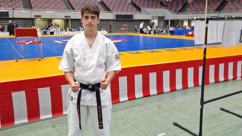 Albert Pănuţă, locul nouă la „1st International Grand Champion Juniors Kyokushin Karate Open” din Japonia