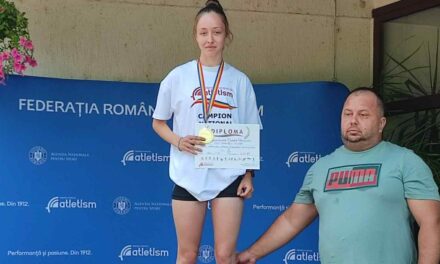Alexandra Bianca Vasilescu, dublu medaliată cu aur