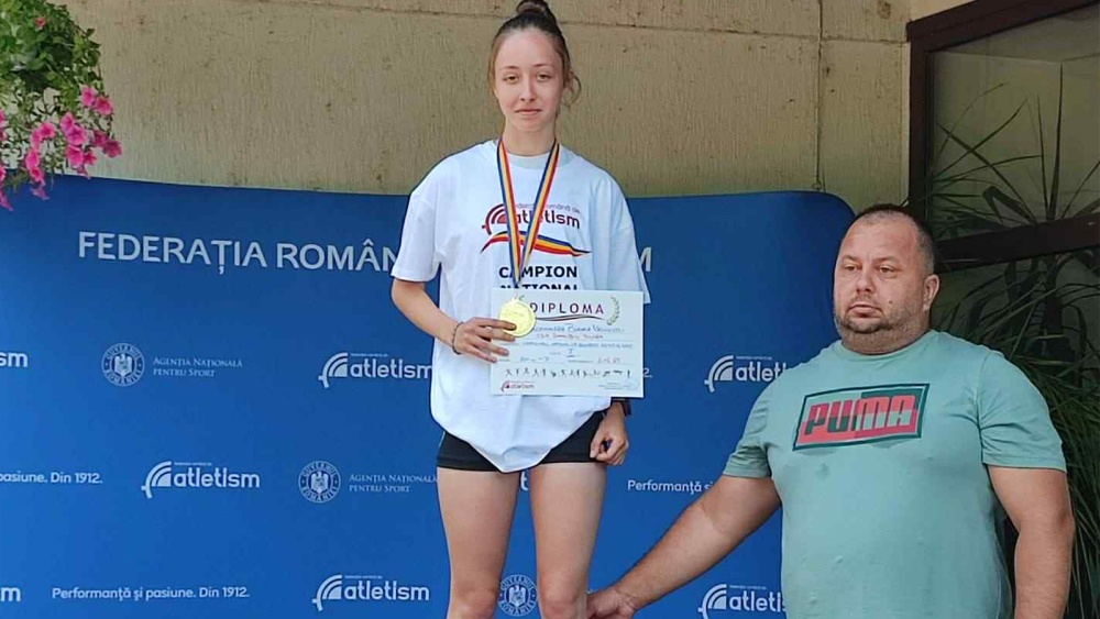 Alexandra Bianca Vasilescu, dublu medaliată cu aur