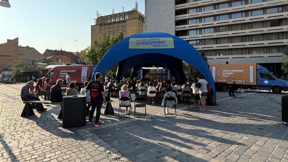 Caravana Shakespeare ajunge la Tulcea şi Niculiţel, weekendul acesta