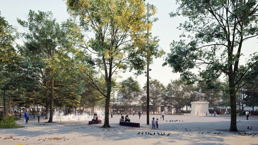 Centrul municipiului Tulcea se modernizează: parc central în inima oraşului