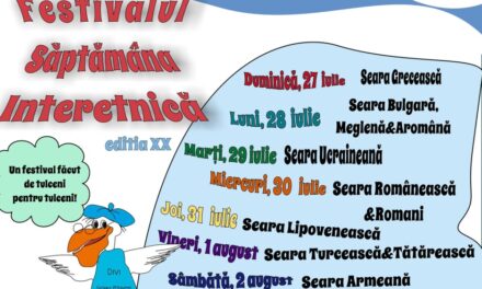 Festivalul Săptămâna Interetnică împlineşte două decenii: spectacolele încep weekendul viitor