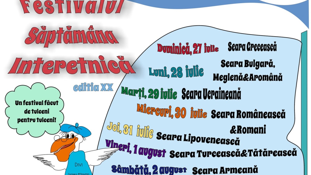 Festivalul Săptămâna Interetnică împlineşte două decenii: spectacolele încep weekendul viitor
