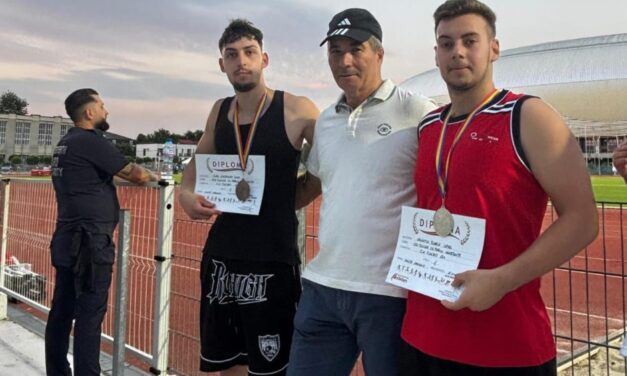 Valentin Ispas şi Vlad Dima, argint şi bronz la Campionatul Naţional de Atletism Tineret U23