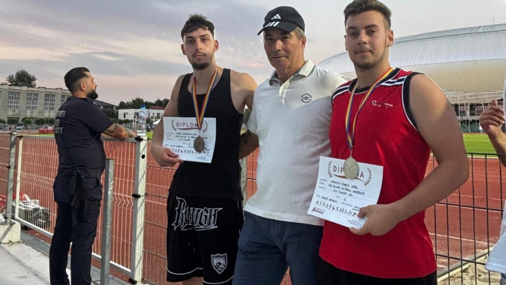 Valentin Ispas şi Vlad Dima, argint şi bronz la Campionatul Naţional de Atletism Tineret U23