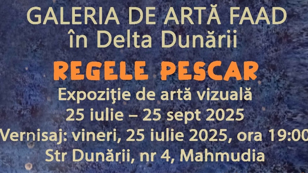 Galeria de Artă FAAD, dedicată pescuitului, inaugurată la Mahmudia