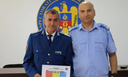 Jandarmul tulcean Sorin Andrici a trecut în rezervă