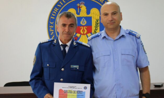 Jandarmul tulcean Sorin Andrici a trecut în rezervă