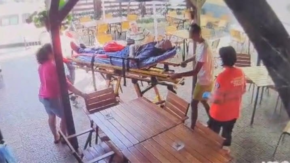 Jandarmul Tiberiu Firuţă, salvator în timpul liber