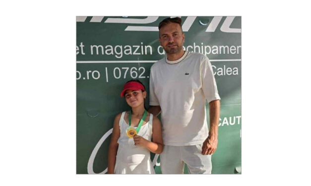 Tenis: Karina Stănoiu, medalie de aur la turneul MaxiParty Vibez, Mamaia