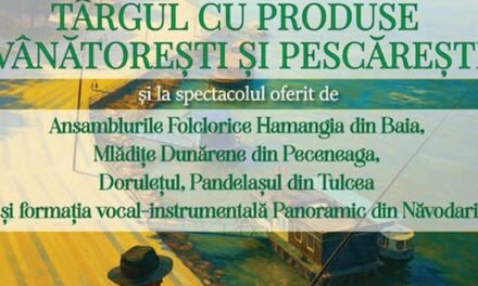 Vânătorii şi pescarii din România se reunesc în congres la Tulcea. Târg cu produse specifice pe Faleza „Ivan Patzaichin”