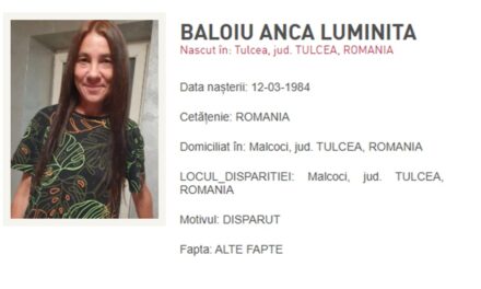 Femeie din Malcoci, dată dispărută