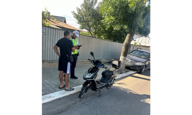 Roadpol la Tulcea: pietonii, bicicliştii şi conducătorii de trotinete, în vizorul poliţiştilor