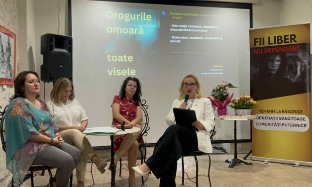 Conferinţă pe tema consumului de droguri organizată de deputatul Elena Doboş, la Casa Avramide