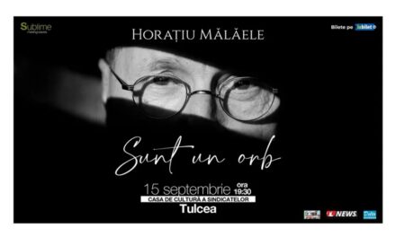 Horaţiu Mălăele revine la Tulcea cu spectacolul „Sunt un orb”