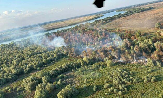 Incendiu în Chilia Veche. Aranjament instituţional pentru prevenirea incendiilor din Delta Dunării