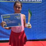 Tenismena Karina Stănoiu, medalie de argint la competiţia Trofeul Sarapac