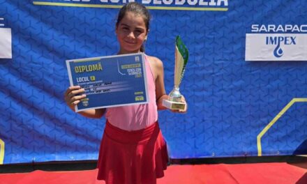 Tenismena Karina Stănoiu, medalie de argint la competiţia Trofeul Sarapac