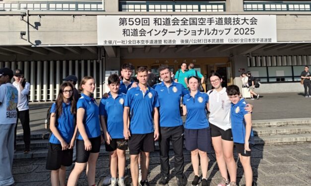 Karatiştii Clubului Wado Ryu Fudoshin Tulcea, două medalii de bronz la Cupa Internaţională Wado-Kai din Japonia