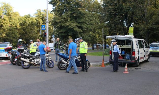 Motoarele turate strică liniştea tulcenilor. 40 de şoferi au fost amendaţi