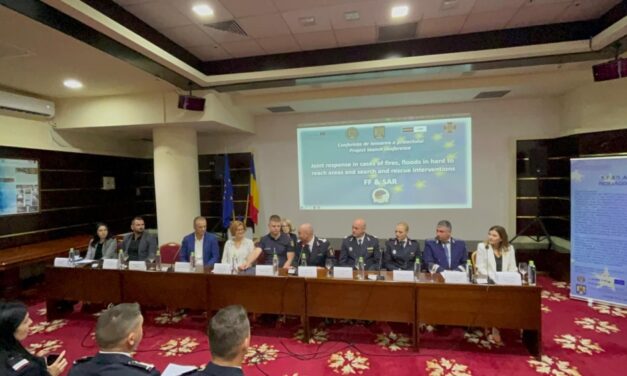 Dronă subacvatică pentru misiunile de căutare-salvare din Delta Dunării, achiziţionată de ISU Tulcea în cadrul unui proiect româno-ucrainean